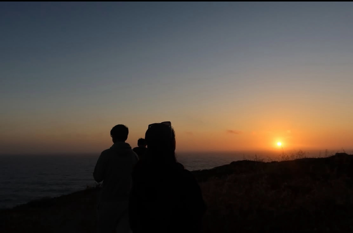 Sunset with OpenAI interns