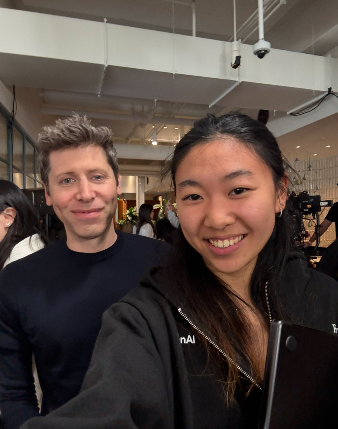 With Sam Altman